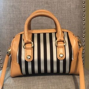 Henri Bendel Classic Stripe Cross Body Bag